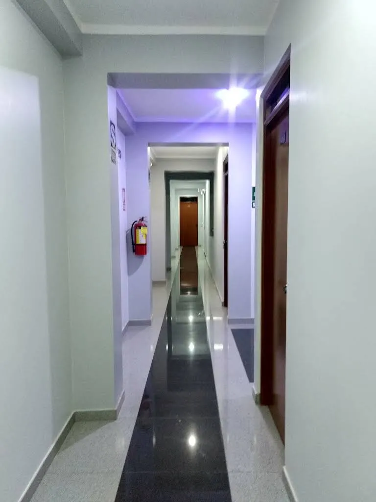 Pasillo hacia las habitaciones